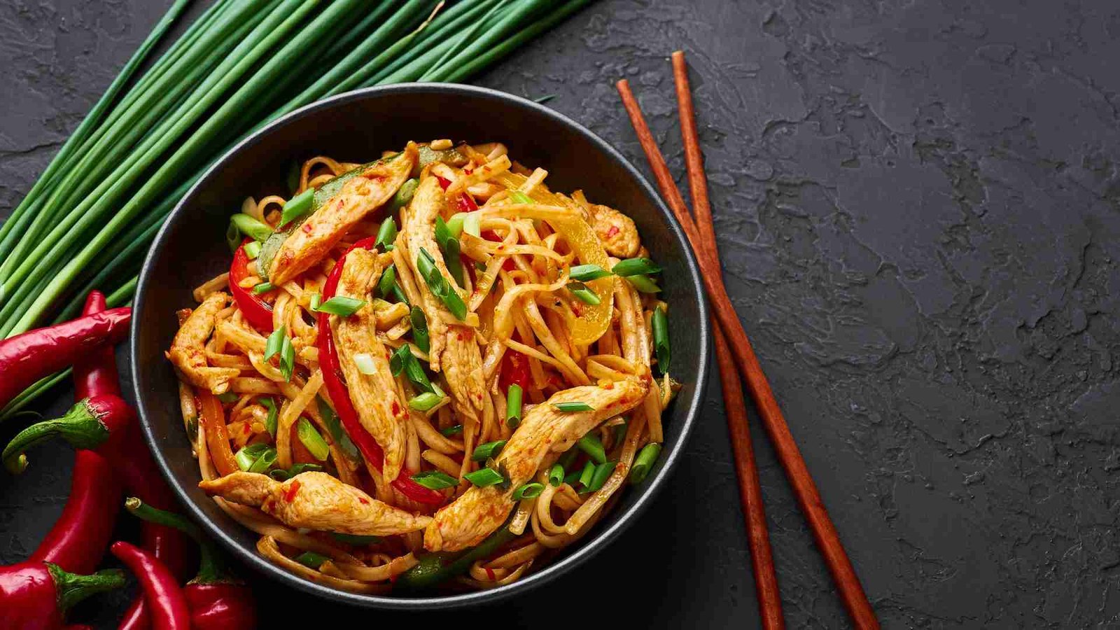 Hakka Chowmein Chicken