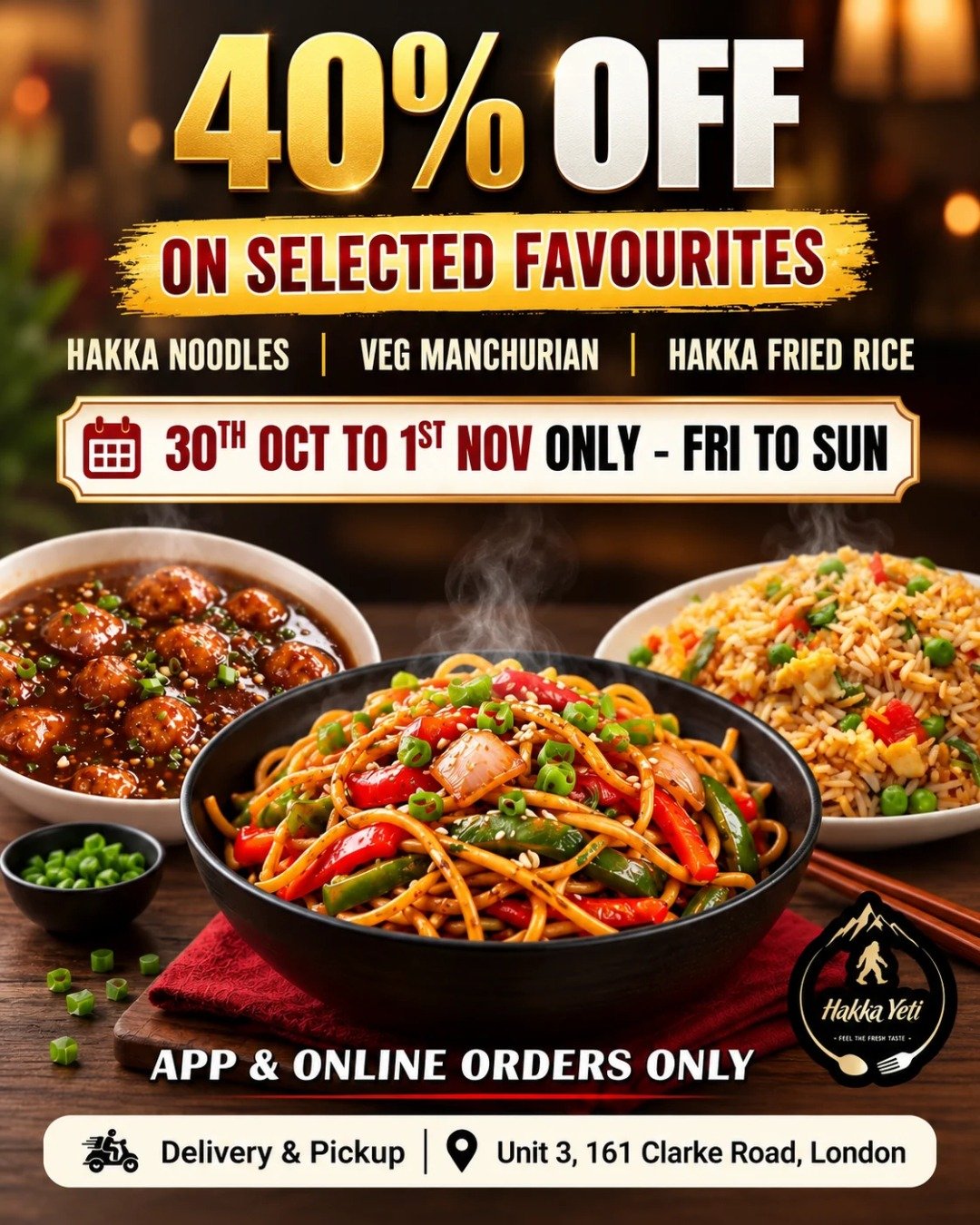 Hakka Yeti 40% Off Special